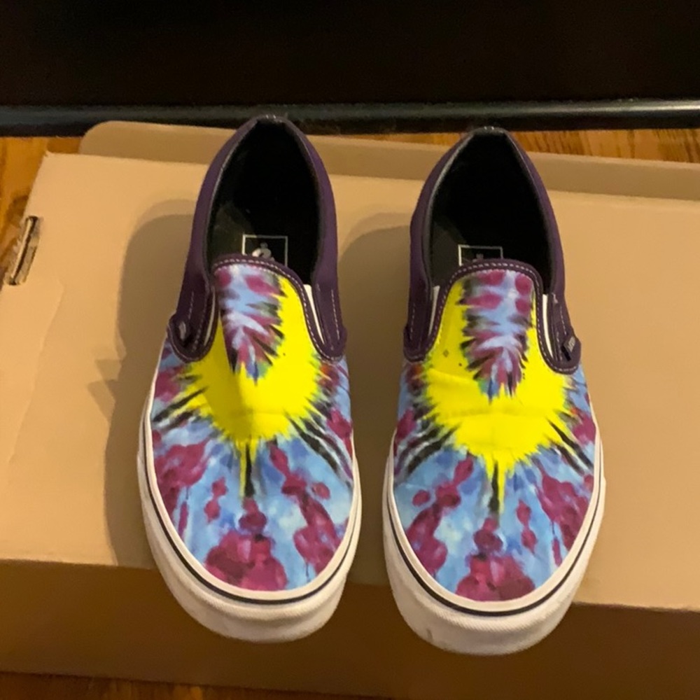 Tie dye vans
